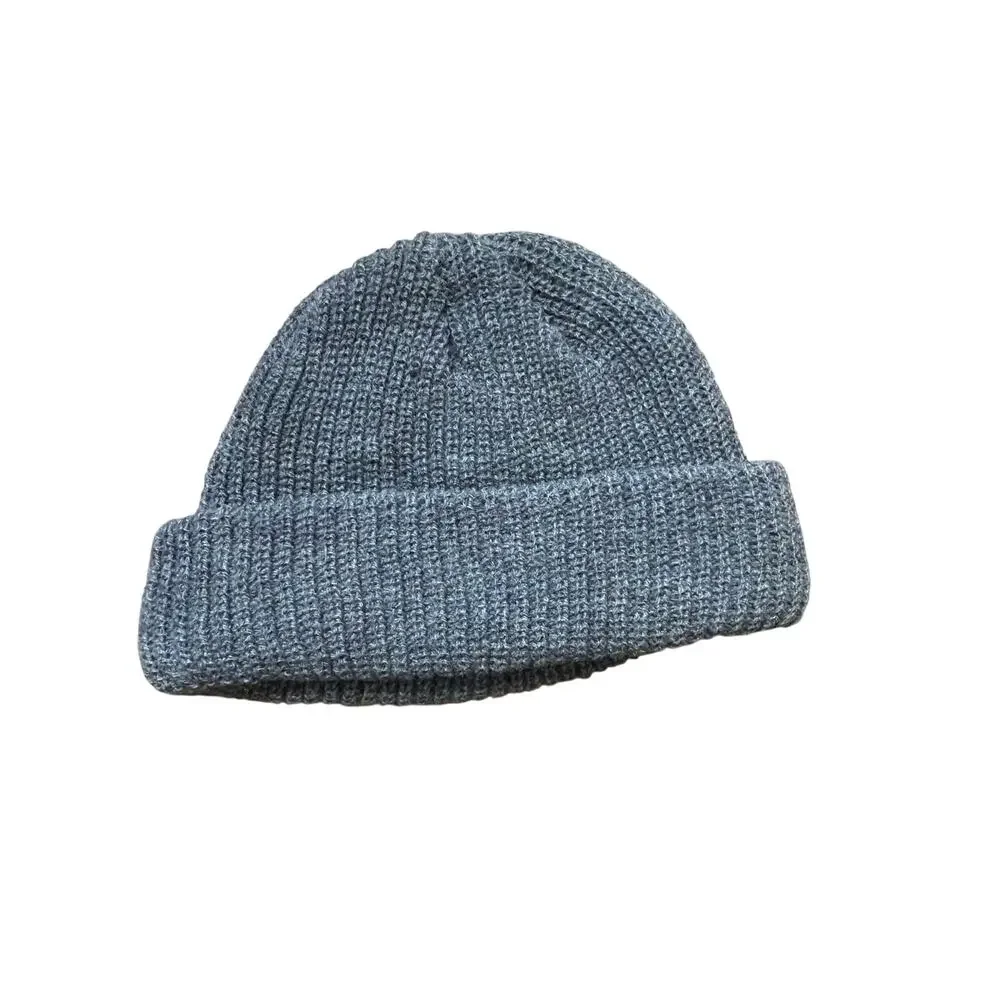 Gray Winter Beanie Knit Toddler Hat Kids Warm Cap